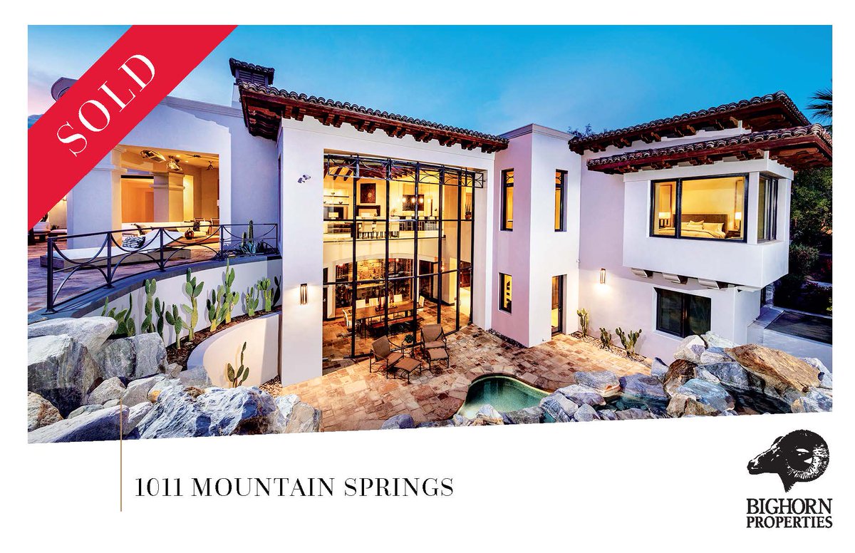 Another Dream Estate - SOLD!  💒🏌️🌴
Find YOUR Desert Retreat:  ow.ly/SSTs50Bnox8
#BIGHORNIsAllWeDO #LuxuryRealEstate #PalmDesertRealEstate #BIGHORNLifestyle