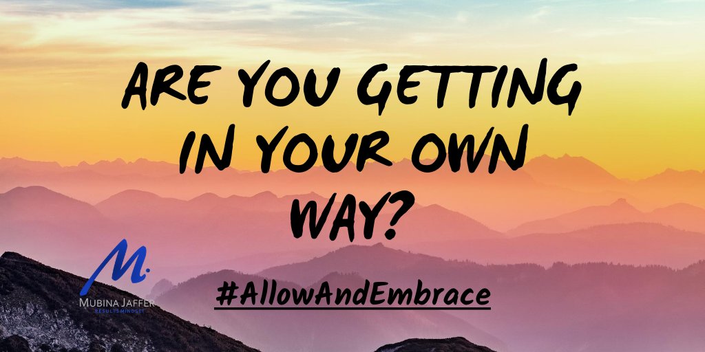 MubinaJaffer's tweet photo. When I first embarked on my growth journey, resistance was always ever so present and I was getting in my own way. As I changed my mindset, I learned that allowing myself to evolve and embracing the new me was a key part of my transformation. https://t.co/6Fr9OTzUkb
