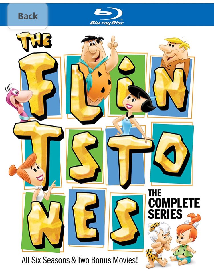 HBcartoons's tweet photo. Coming October 16th The Flintstones The Complete series on blu Ray. All 6 season plus two movies in one set. Pre order are up now. https://t.co/DOtFOEU5q4