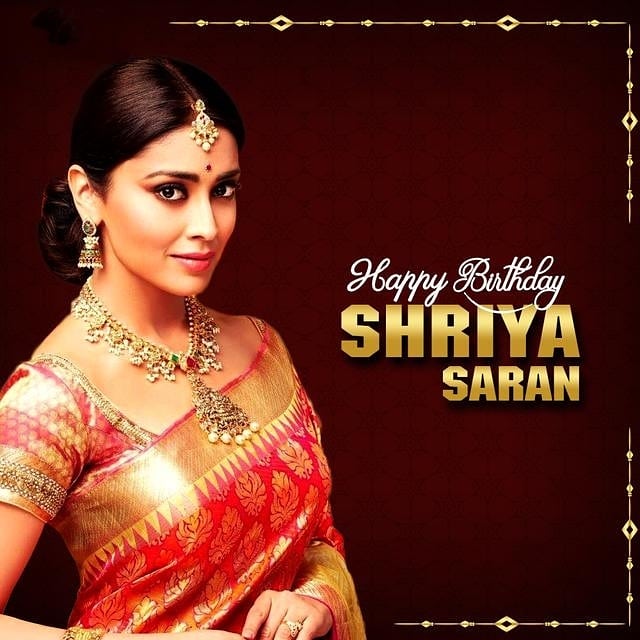  Wish You Happy Birthday Shriya Saran 