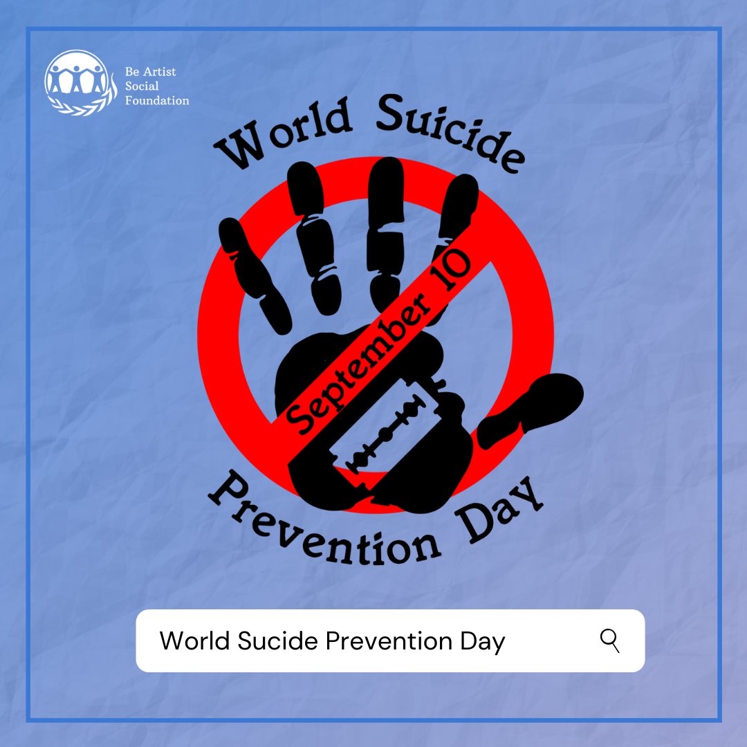 BeArtistSocial's tweet photo. Today is #WorldSuicidePreventionDay Suicide is a tragedy which deeply affects families and Society. But it is also preventable. The #COVID19 pandemic has been challenging for people around the world struggling with their mental health. If u or a lovd 1 is having suicidal thoughts https://t.co/uDBM5uQH27