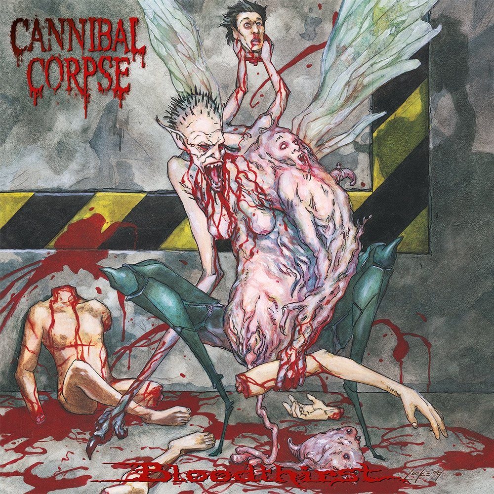 3. Bloodthirst - Good lord, this thing is fucking heavy. Not exactly the most diverse Cannibal Corpse record, but it excels on the sheer weight of its enormous riffs.