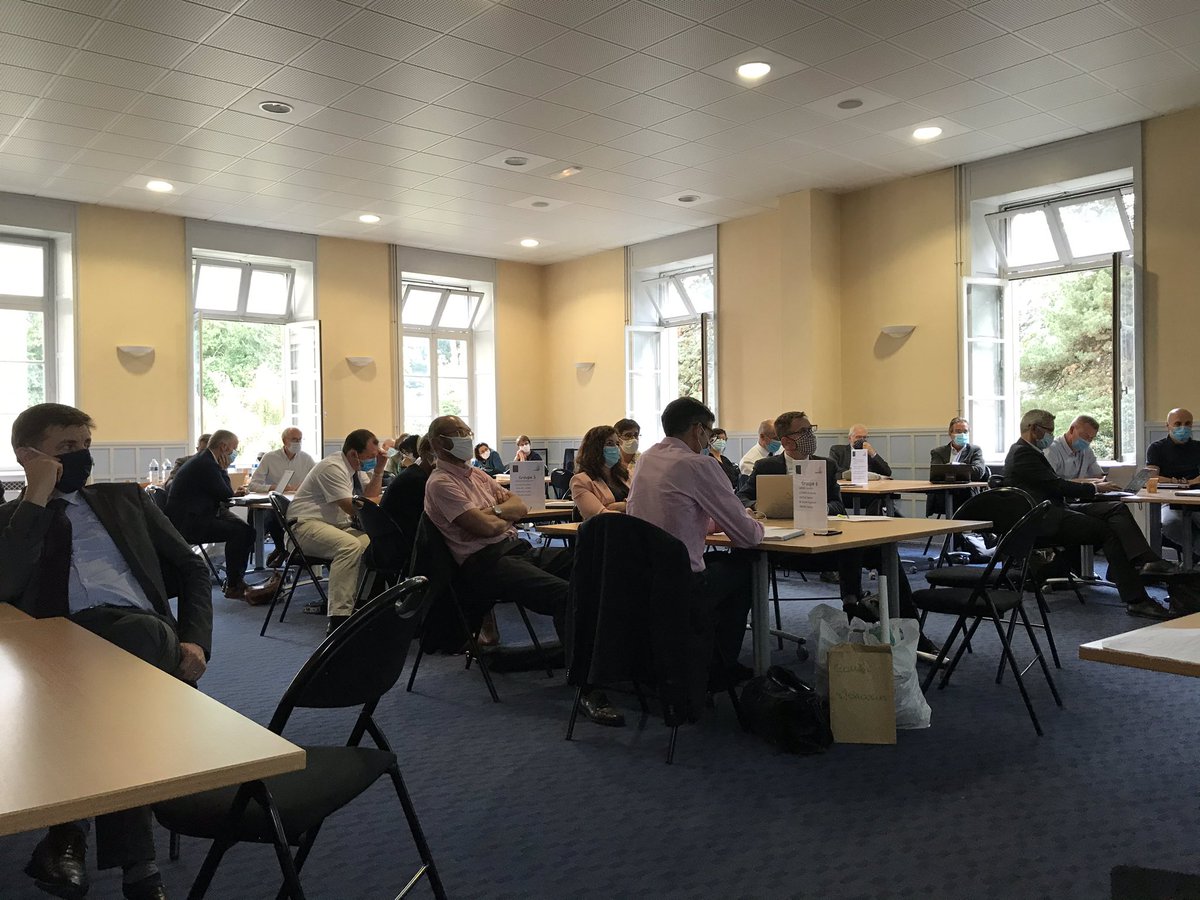 pelle_michel's tweet photo. Réunion des Chefs d’établissement du second degré de l’enseignement catholique d’Ille-et-Vilaine : échanges autour de l’organisation de notre année scolaire. https://t.co/KORMso5QQp