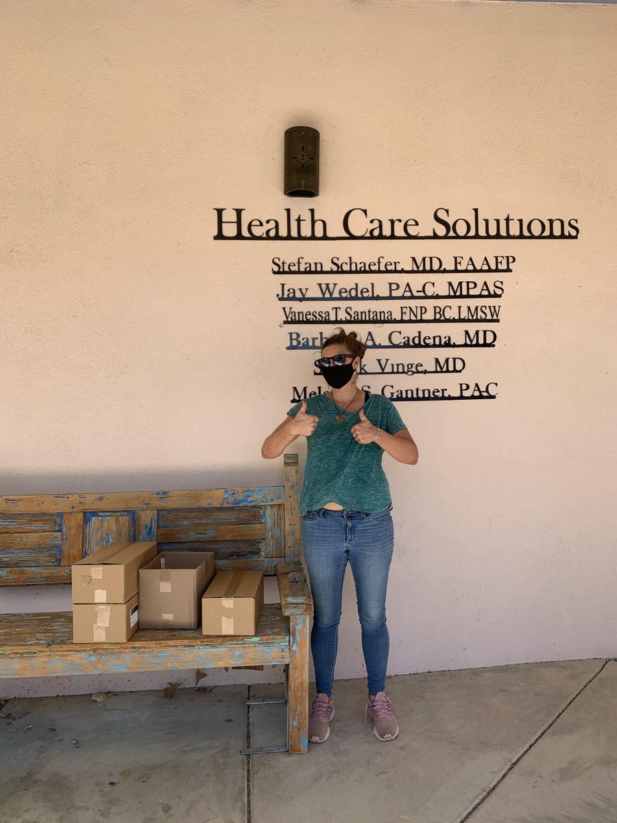 Thankful Thursday: We would like to highlight Protect NM's Las Cruce's chapter, students from Burrell College of Osteopathic Medicine for delivering PPE to Southern New Mexicans.
