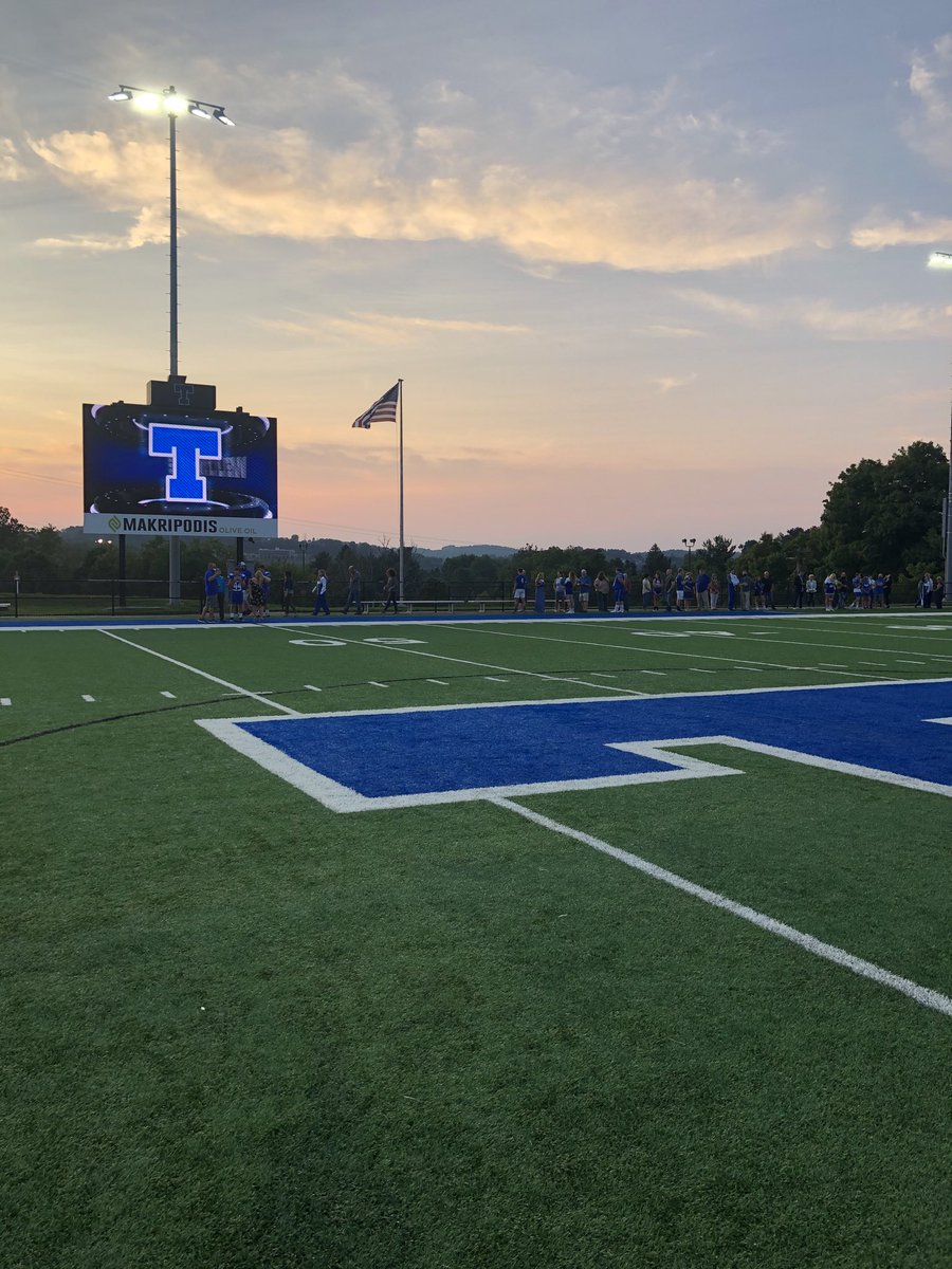 Great evening for Fall Sports Senior Recognition. Thank you ⁦<a href="/Trinity_Hillers/">Trinity Athletics</a>⁩ for making this special night happen!