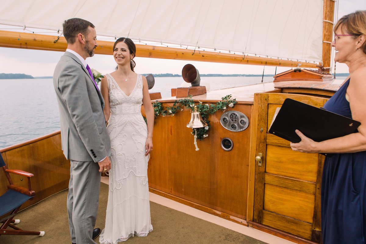 SailStMichaels's tweet photo. #smallwedding #elopement #CovidSafe #boatwedding #nauticalwedding  @LaurasFocus  we are sailing until Nov 1 https://t.co/fT5lGSHwk3