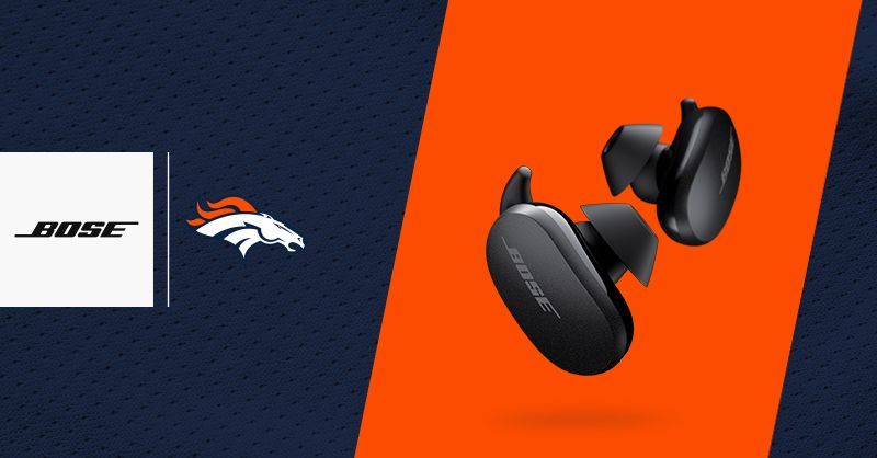 Broncos's tweet image. RT for a chance to win the new @Bose QuietComfort Earbuds!

Rules: bit.ly/3lS3CDu

#BeatTheTitans x #Kickoff2020