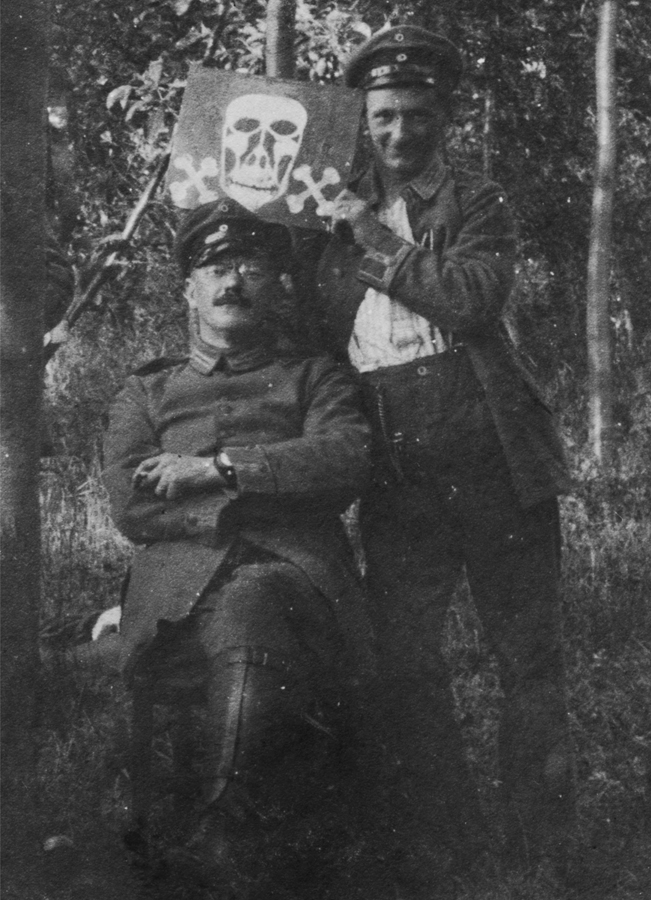 The commander of the flamethrower arm was Bernhard Reddemann, a middle-aged fire chief.