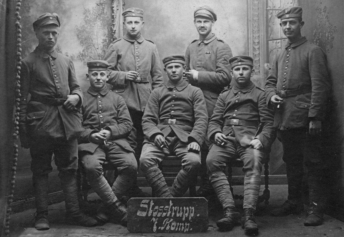 Reddemann invented the small-unit special-operations tactics still in use today.He coined the term "shock troop" (Stosstrupp).