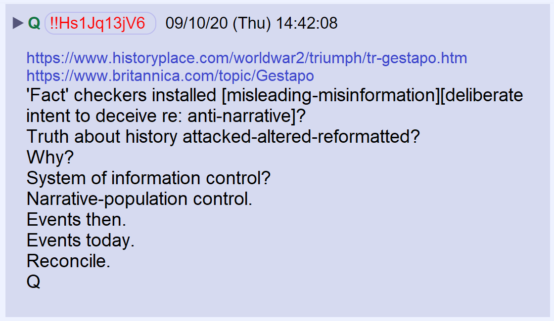 72) Why do Dems insist on "Fact-Checking" the President's speeches?How do you control public perception?Truth altered?Fiction becomes fact?Reconcile.
