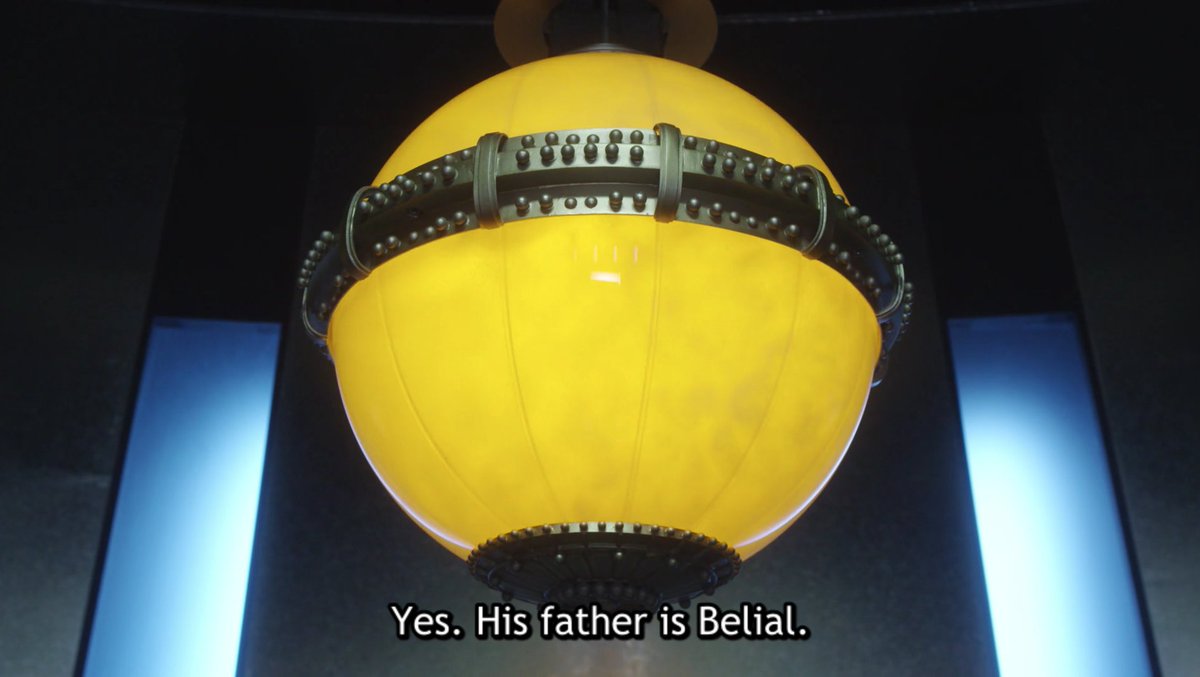 I gotta ask: how did Belial, destroyer of worlds and giant among men, leave that baby on the planetarium steps without anyone noticing