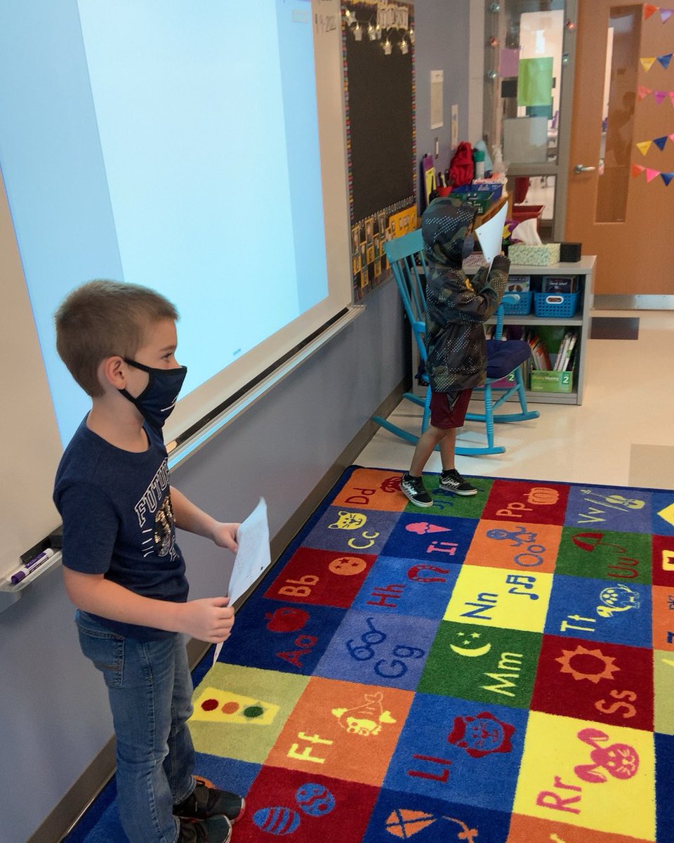 Sharing with our classmates the similarities and differences we have with our Caring School Community weekly partners. <a href="/CloughPikeElem/">Clough Pike</a> <a href="/WestCler/">West Clermont Schools</a>