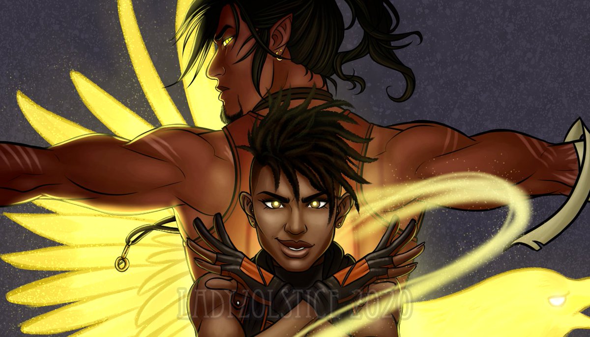 ArtZolstice's tweet image. Finally finished! My favorite magical girl/gunslinging guy Battle Couple ✨ #OCs Feat. bonus close-ups!