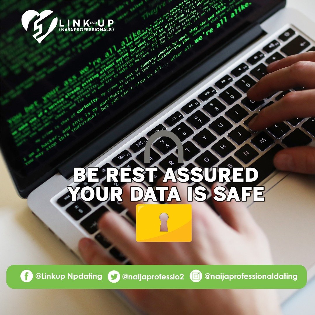 NaijaProfessio2's tweet image. At Linkup Naija, our commitment to you is the safety and confidentiality of your information. #naijadating #naija #diasporalinkup #LoveWins 💘