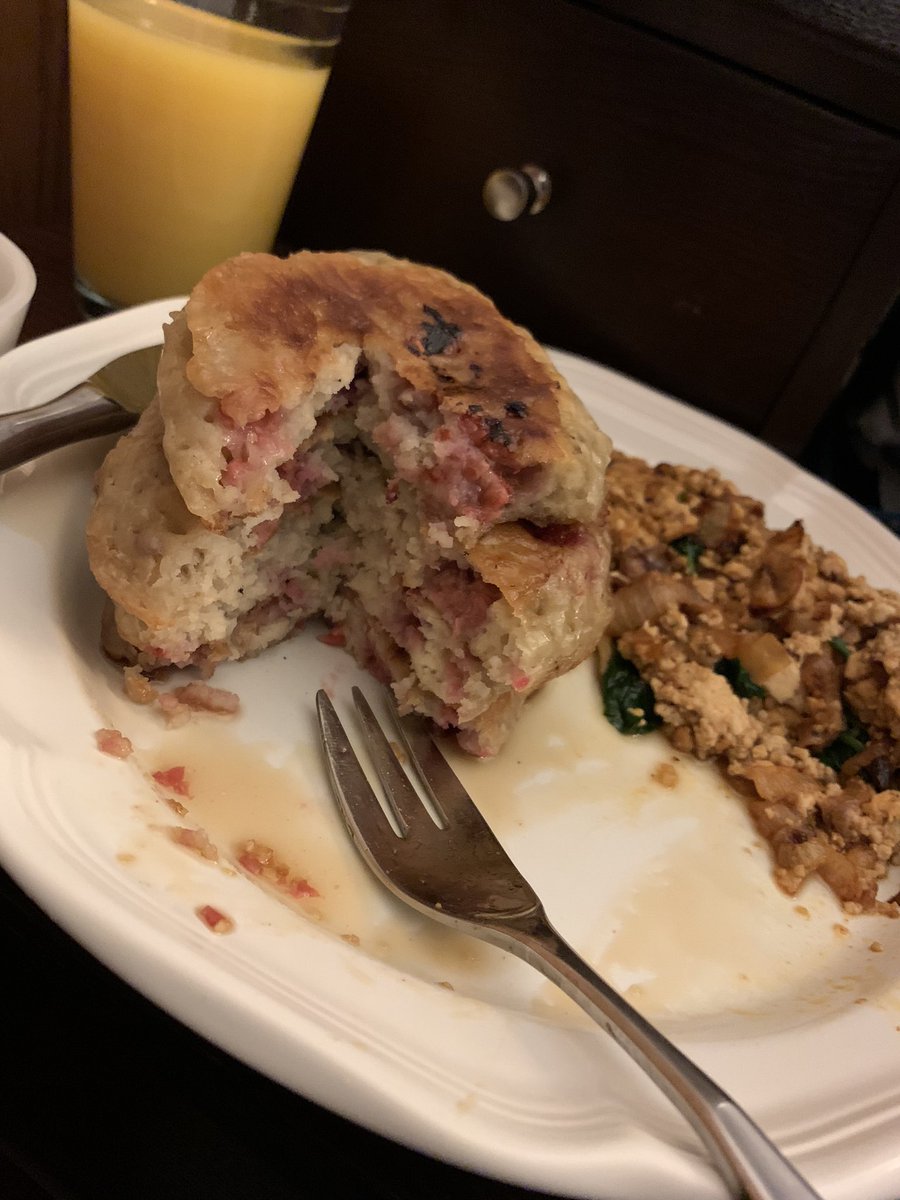 //food

oh my god raspberry pancakes are the fucking bomb. ft. Scrambled tofu