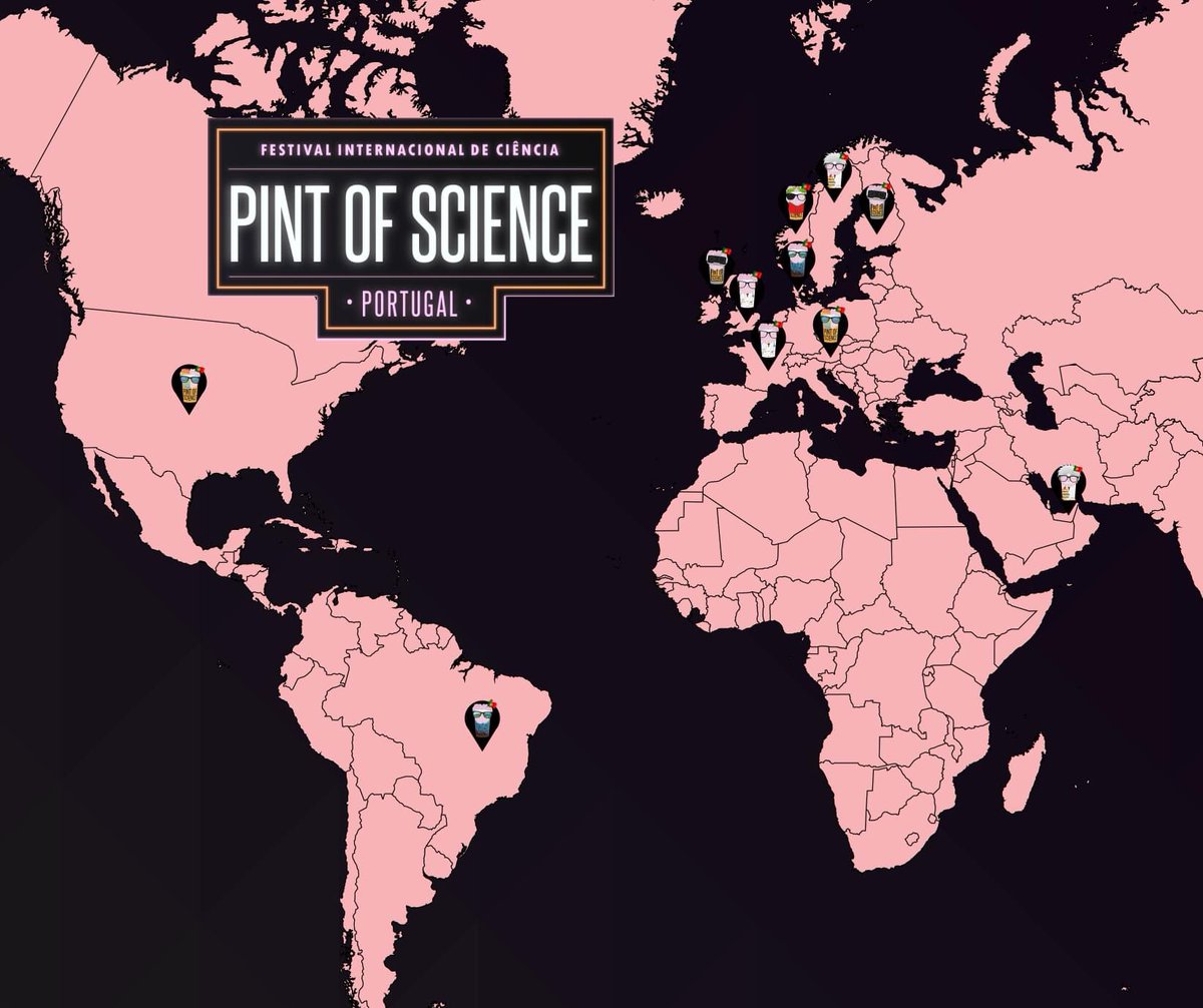 pintofsciencePT's tweet photo. A edição 2020 do Pint of Science Portugal já terminou 😪
Este ano contamos com investigadores de 11 países que se propuseram a apresentar e conversar sobre aquilo em que trabalham ✍🏻
Esperamos que tenham gostado! 😃
#pintofscienceportugal #pint20 #pintpt #facebook @pintsworld https://t.co/N2F9iJcE7K