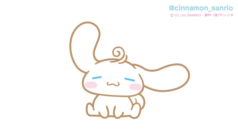cinnamoroll with messy hair