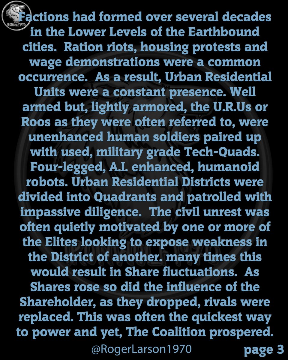 IronWolf1970's tweet image. Dystopia Chapter 1 "Principium"
#scifi #sciencefiction #future #dystopia #story #writing