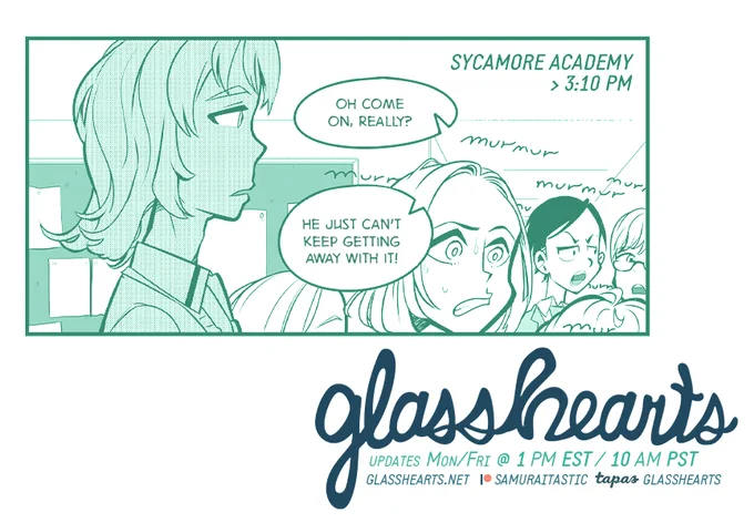 https://t.co/3pq0H7k2EM ? #glasshearts #webcomic | maybe he's just that good? ? 