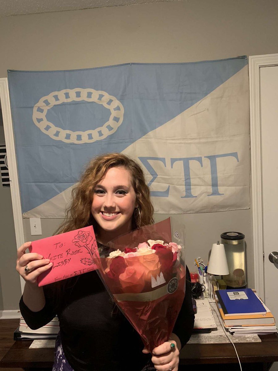 PittStateTaus's tweet image. Wishing a VERY happy birthday to our white rose Libby Miller!