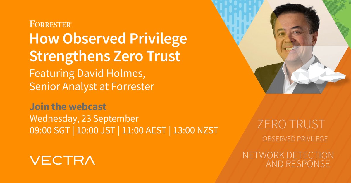 You can't protect the what you can't see. 🤔 Join our #webinar with <a href="/forrester/">Forrester</a> to find out how network visibility can detect and stop in-progress attacks. ow.ly/vbyq50BhtVt