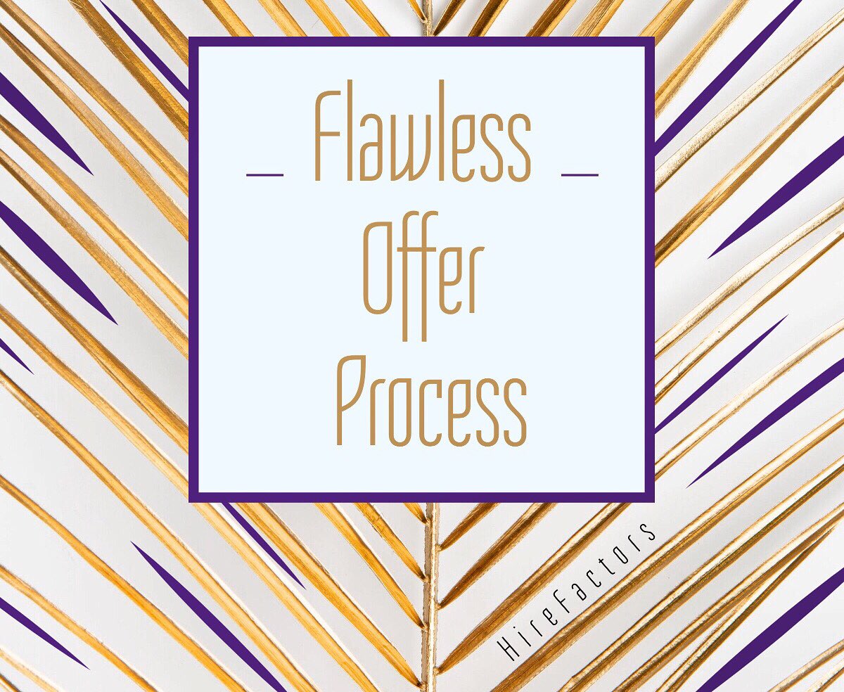 If you’re recruiting well, expect your candidates to receive multiple competitive offers. Prior to the final interview, verbally pre-close an offer that you know will be accepted. Have the paperwork ready to go so you can move quickly.

How you hire matters. We're here to help.