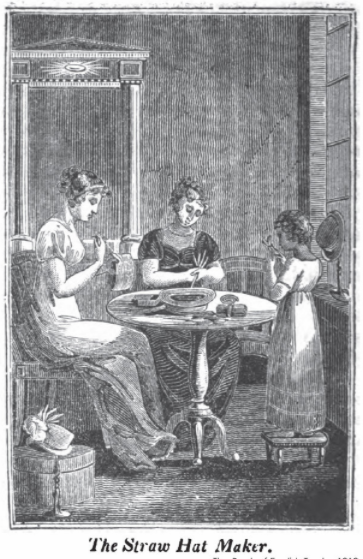𝐆𝐞𝐨𝐫𝐠𝐢𝐚𝐧 𝐁𝐨𝐬𝐭𝐨𝐧 - 𝐒𝐭𝐫𝐚𝐰 𝐇𝐚𝐭 𝐌𝐚𝐤𝐞𝐫𝐬

There were nine straw hat makers in Boston in 1826:

Jane Ealand 
William Grace
Maria Jones
Sophia Meeds
Elizabeth Peck
Elizabeth Pooles
Reynolds &amp; Farrand
Wilson &amp; Dickinson
Elizabeth Wing