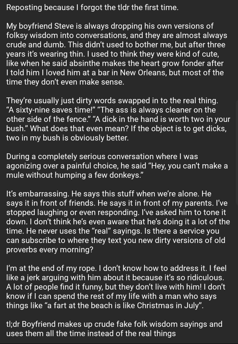 Text of post is located in pastebin link: https://pastebin.com/41A4kv0C