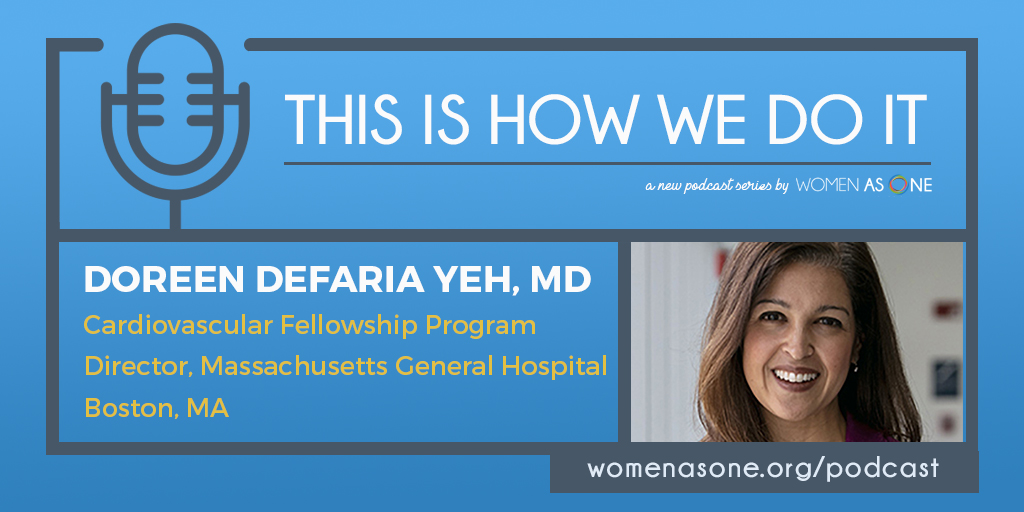 Women As One (@womenas1) on Twitter photo It's fellowship interview season & we wanted to know what <a href="/MGHMedicine/">MassGeneral Medicine</a> CV Fellowship Prg Director <a href="/ddefariayeh/">Doreen DeFaria Yeh, MD</a> thinks abt how CV can recruit more women. Tip: the interview matters! Catch her ever-poignant thoughts on the latest "This is How We Do it"!
womenasone.org/podcasts It's fellowship interview season & we wanted to know what <a href="/MGHMedicine/">MassGeneral Medicine</a> CV Fellowship Prg Director <a href="/ddefariayeh/">Doreen DeFaria Yeh, MD</a> thinks abt how CV can recruit more women. Tip: the interview matters! Catch her ever-poignant thoughts on the latest "This is How We Do it"!
womenasone.org/podcasts