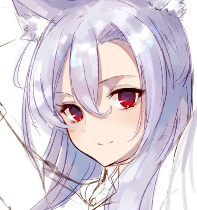ちょろっとお顔だけ 