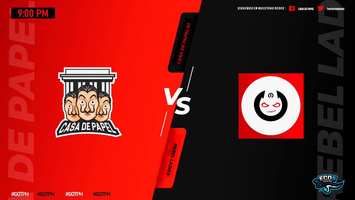 #MATCHDAY 

El día de hoy tendremos a nuestros 2 rosters representándonos en 2 ligas importantes, esperamos su apoyo familia.
#GoTPH