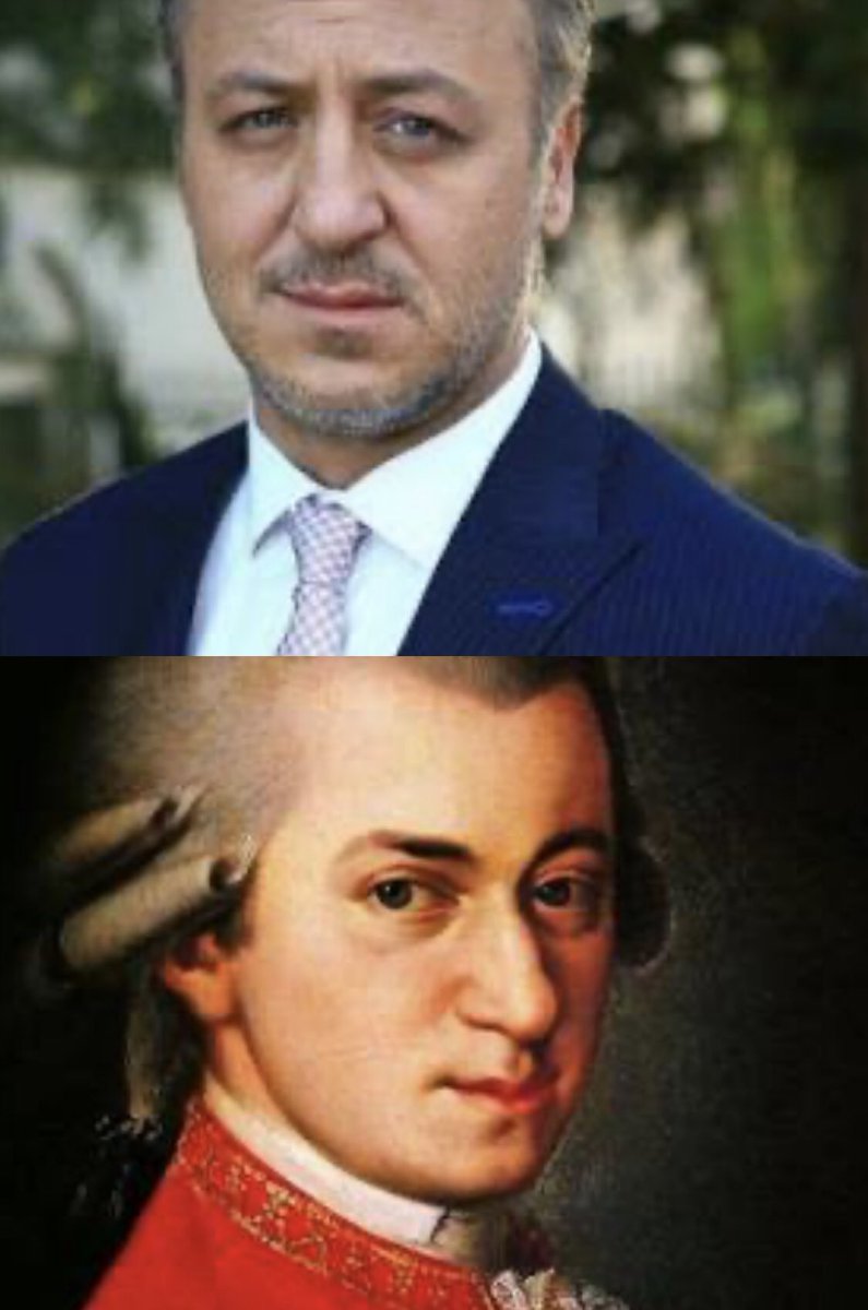 abundanti's tweet photo. Şu benzerliğin farkında olan tek kişi ben olamam değil mi? Barış Falay bildiğin Mozart🙈😅 https://t.co/rGzTb6US21