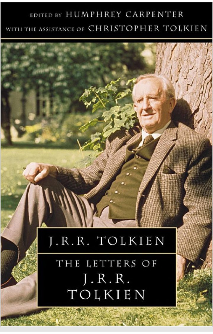 Reading Tolkien's letters atm. Didn't realise before that the modern 'Fantasy' genre exists because Tolkien won the argument that 'Fairy Stories', as he still called Lord of the Rings, were not just for children, in fact by making such a success of LotR.