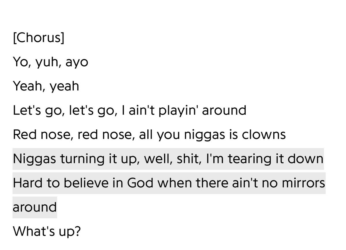 On the song what’s good, we meet the Igor character. The persona of Igor is what Tyler uses to get over his broken heart. On what’s good we see this persona take over. In the chorus he talks about tearing himself down to rid himself of the pain.