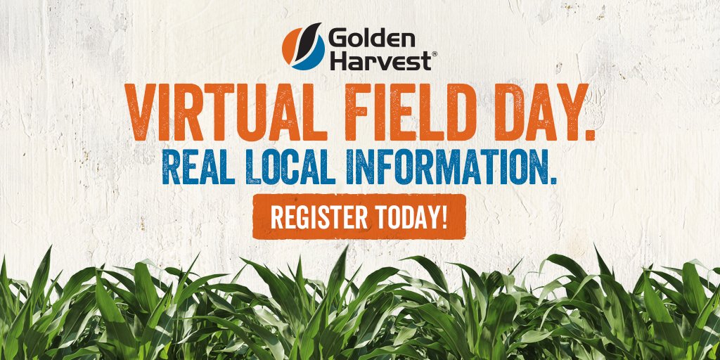 Golden Harvest wants to give you a valuable field day experience filled with agronomic updates and insights to bring back to your operation. Head to goldenharvestfielddays.com to sign up for an event in your area. #AgronomyInAction