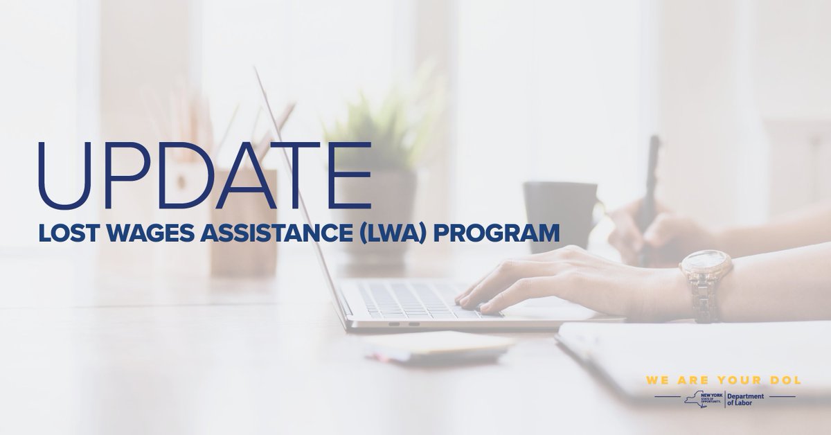 NEW: $300 Lost Wages Assistance (LWA) payments will begin next week.Roughly 2 million New Yorkers are pre-qualified for the program & will receive payment next week. Another 435,000 individuals must submit an additional certification to qualify.Thread with important details