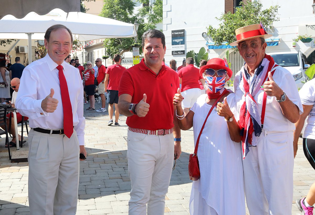 FabianPicardo's tweet photo. I want to thank all of #Gibraltar today for an exemplary #GibraltarNationalDay2020, despite the challenges and the very different way we have had to celebrate this year.  

Our young people especially have be responsible and have celebrated with prudence.  

Thank you all. https://t.co/zZ007L3rQb