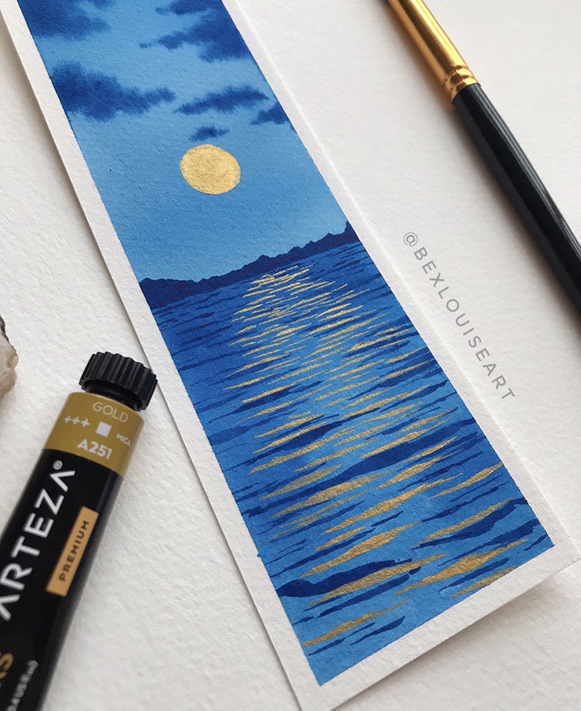 BexLouiseArt's tweet image. 💙🌙