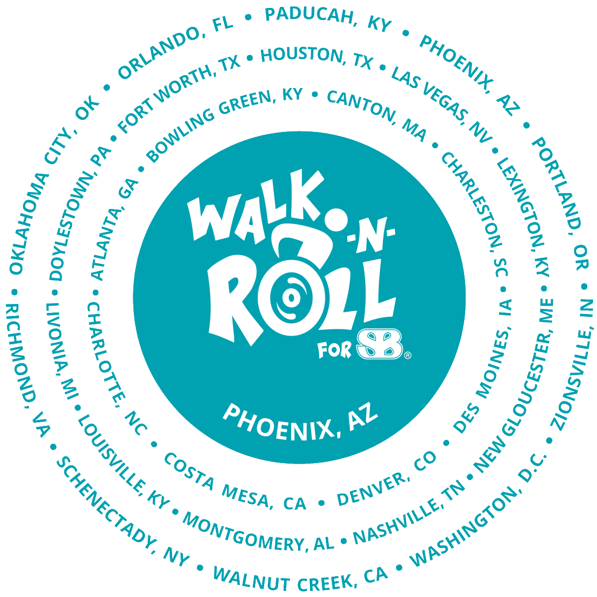 10/17/20 Virtual Event... REGISTER a team, raise funds to help build and maintain programs SBAAZwalkNroll.org