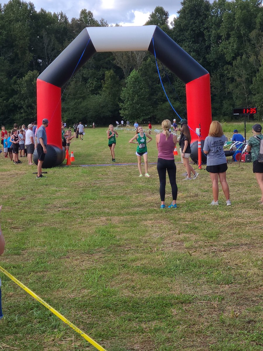 mr_devito's tweet photo. Top two @northhallmiddle girls finish 1st and 2nd today! https://t.co/jjLLPFa32q