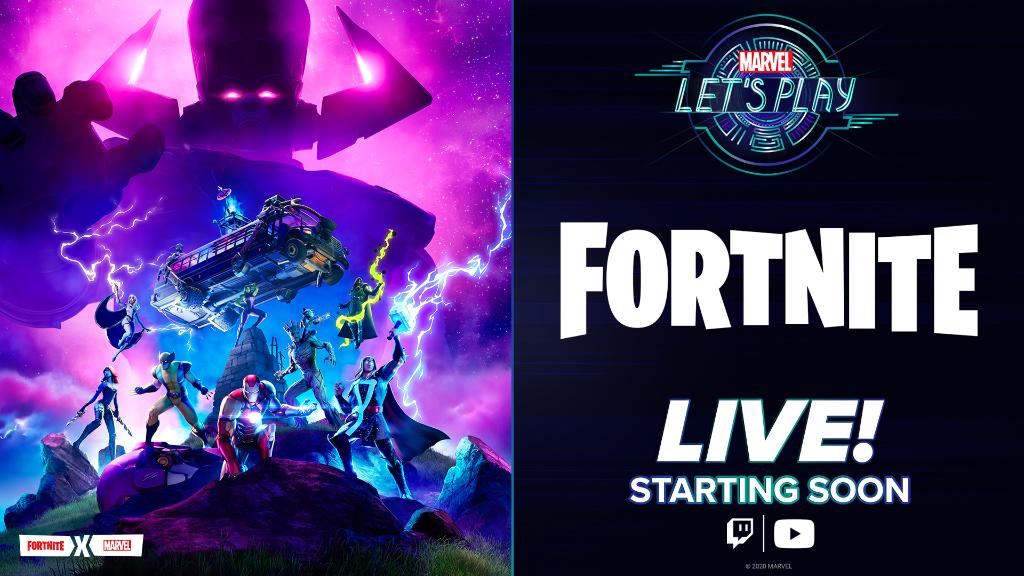 The #FortniteNexusWar begins now! Join us ⬇️ 

Twitch: Twitch.tv/Marvel
YouTube: YouTube.com/Marvel