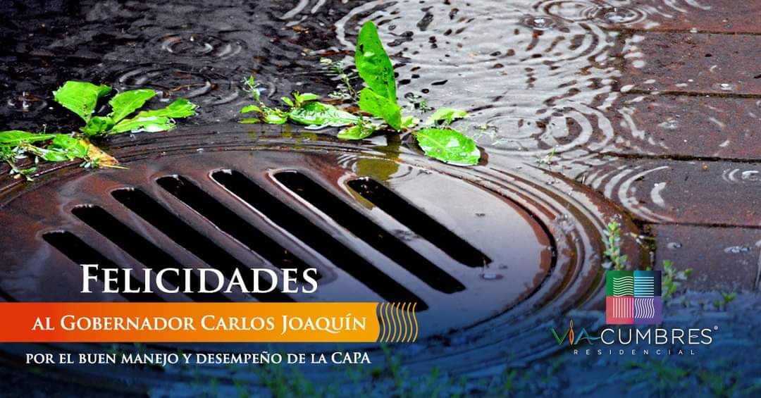 gpocumbres's tweet photo. Felicidades al Gobernador @CarlosJoaquin por el buen manejo y desempeño de la CAPA en el estado para llevar el servicio de agua potable y drenaje a los quintanarroenses y seguir mejorando la calidad de vida de los ciudadanos 👏👏👏 https://t.co/UxeqymZs1W