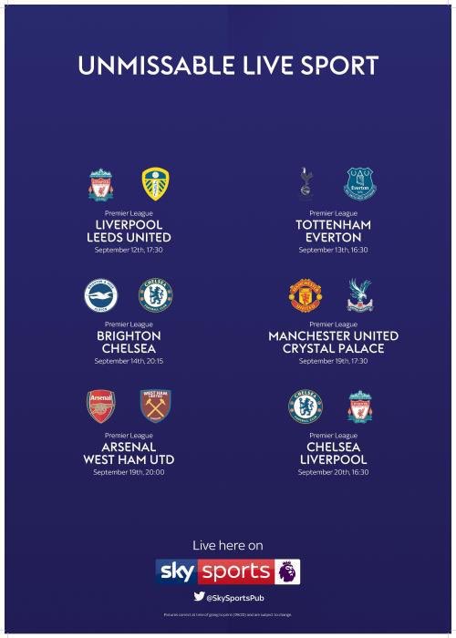 Live football is back this Saturday at The Inn. See you there