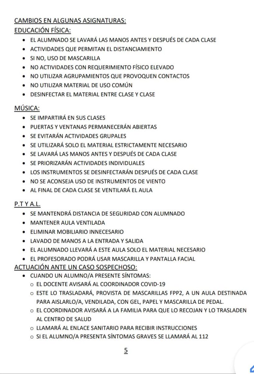 CPRMaestroRCV's tweet photo. INFORMACIÓN‼️ Parte II.
Información para las familias sobre el protocolo creado por la COMISIÓN COVID de nuestro centro. https://t.co/n0OoAzj7Xn