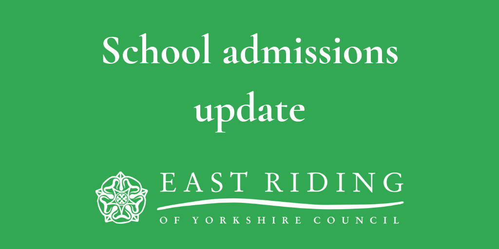 East_Riding's tweet image. We are aware that the secondary catchment area school letter we sent to parents of children in Year 6 may be incorrect. We’ll shortly issue a further letter to clarify any incorrect details. We apologise for any incorrect information which may have been provided to you.