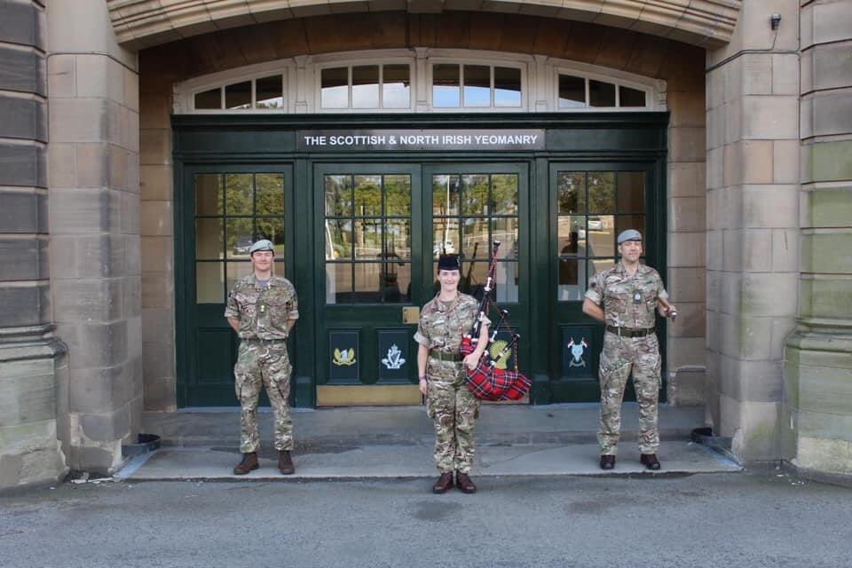 Congratulations to Tpr Walker, SNIY Pipes and Drums on passing off as a Class 2 Piper at the Army School of Bagpipe Music &amp; Highland Drumming yesterday. She is the first of our paired reservists to complete a course at ASBM&amp;HD and will no doubt bring depth to the ranks.