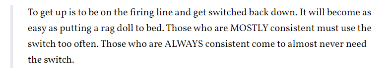 That piece of fucking garbage is called To Train up a Child, written by Debi and Michael Pearl. It was full of little gems like this: