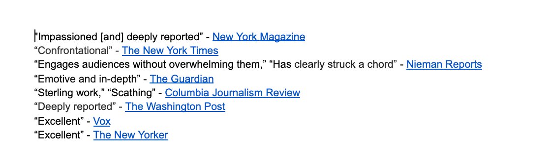 30,000 is still a small number compared to other big newsletters. But our community has punched above its weight. Here's a small compilation of praise HEATED has garnered over the past year.