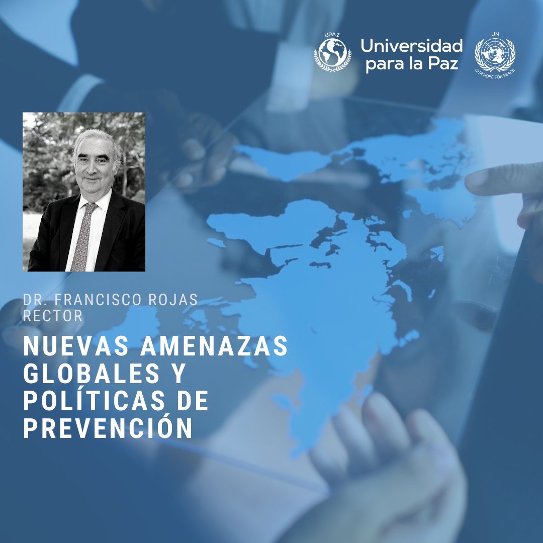 UPEACE's tweet photo. "Los riesgos y amenazas para #LATAM son de carácter multidimensionales; no dependen de un solo factor. Son a la vez internacionales y domésticos, y se mezclan en el impacto que tienen sobre nuestras necesidades y nuestras vidas".

Ver webinar completo: https://t.co/QFbrdXnZQb https://t.co/VN9Aap0GcG