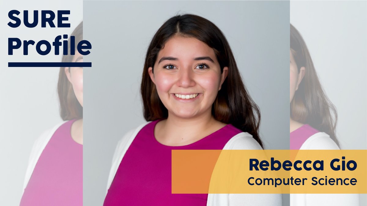 OURCPP's tweet image. Meet Rebecca Gio, one of 15 community college students who participated in this year’s SURE program. She worked with @CPPComputerSci professor Dr. Hao Ji. 💻

After SURE, Rebecca transferred to @calpolypomona and is now a proud Bronco! 🐎

Read More: bit.ly/SURE-profiles